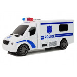 Policajné vozidlo so zvukom a svetlami RC - biele